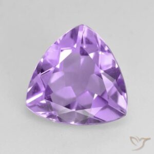 2.60ct Violet Amethyst Trillion