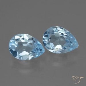 1.66ctw Blue Topaz Pear Shape