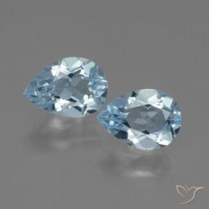 1.69ctw Blue Topaz Pear Shape
