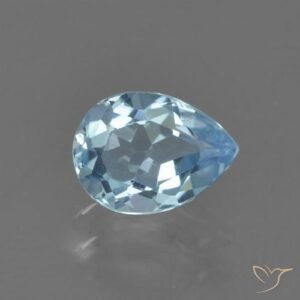 0.89ct Blue Topaz Pear Shape
